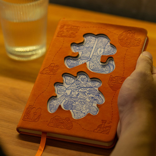 旅游盖章收集本印章本广西北海盖章册文创空白本子笔记本