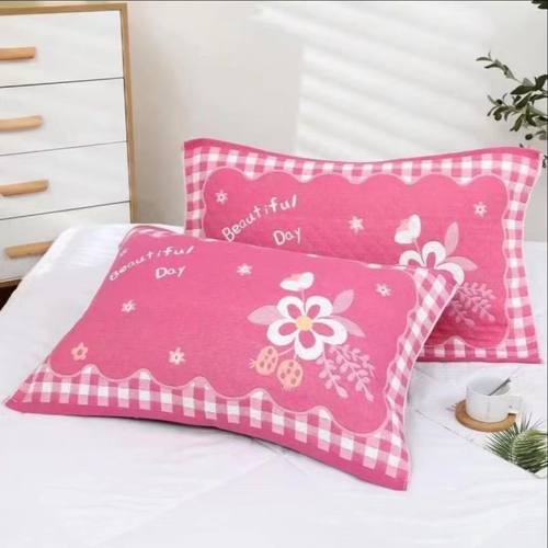 纯棉枕巾一对加大家用现代