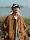 24款男士日系复古工装牛仔夹克休闲外套N9006/P98，男装夹克，星座202