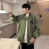 24新款棒球领简约情侣款夹克上衣外套JK328/P90，男装夹克，星座202