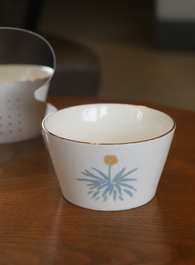 Endless stars 法式复古ins碗家用陶瓷饭碗沙拉碗餐具日式情侣碗