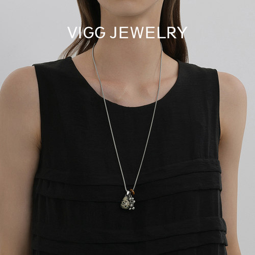 VIGG葡萄串项链女轻奢高级设计感
