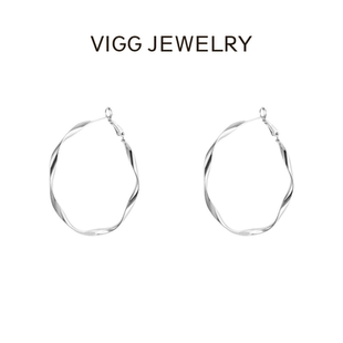 【张琪JIEJI专属】VIGG莫比乌斯耳环女高级感轻奢冷淡耳饰-zb