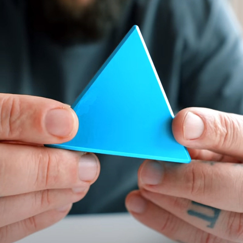 三角形puzzle金属十级难度高智商鲁班锁华容道烧脑益智力解密玩具