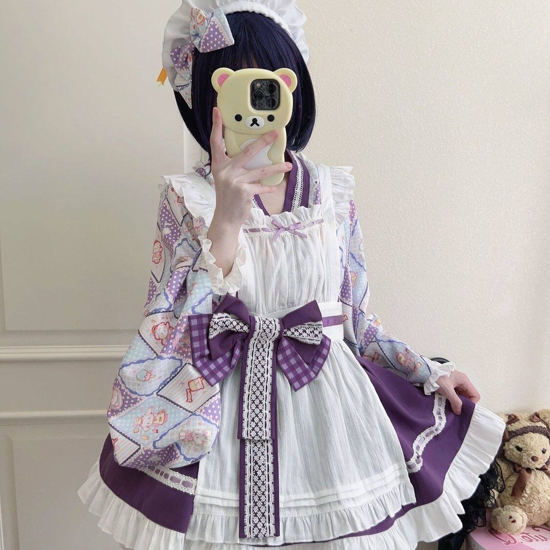 套装少女原创设计Lolita洛丽塔洋装可爱萝莉女仆全套爆款气质女