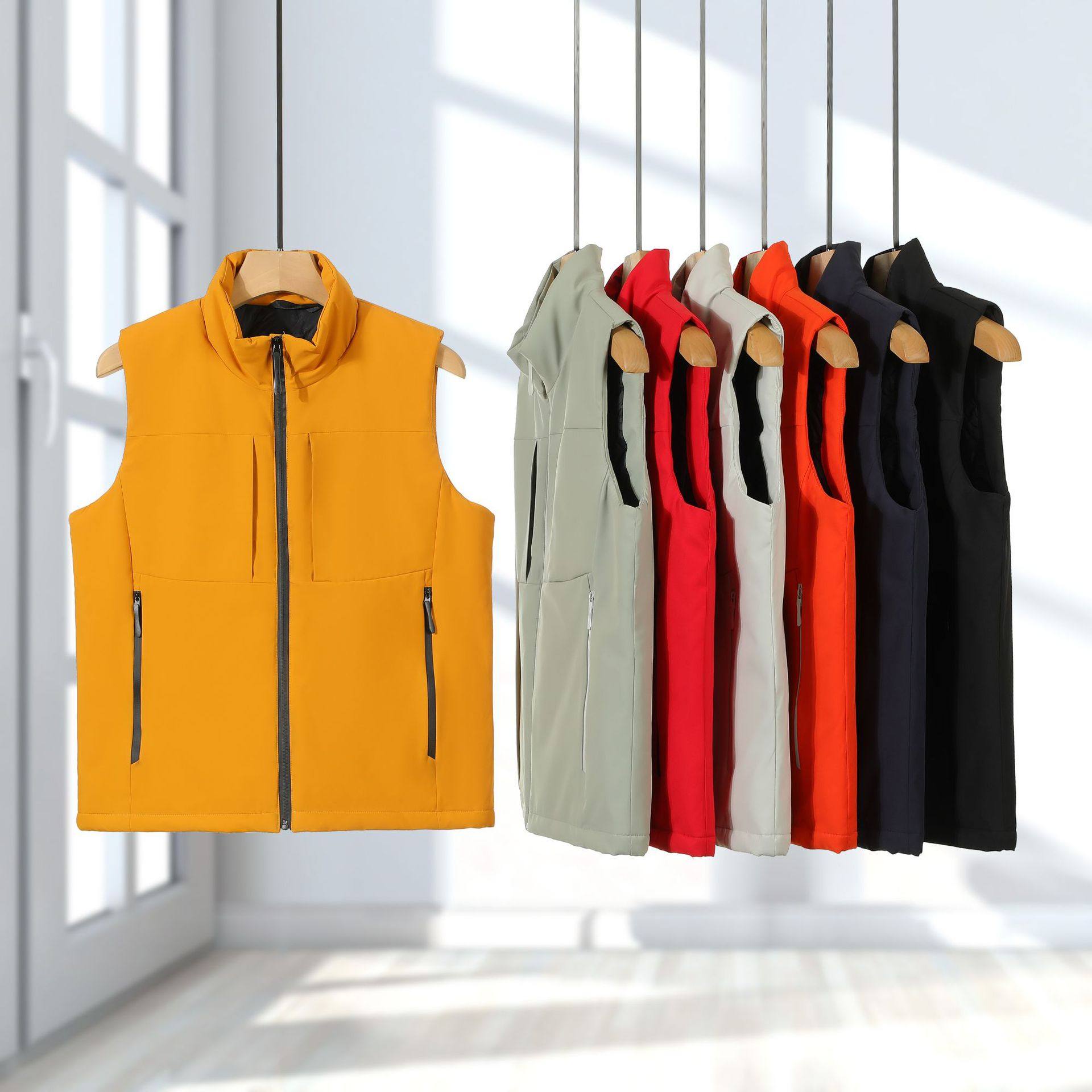 新款羽绒棉马甲定制工作