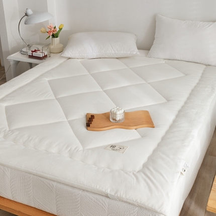 软糯素色床垫新疆棉花填充床褥榻榻米软垫1.5m1.8学生宿舍床褥垫