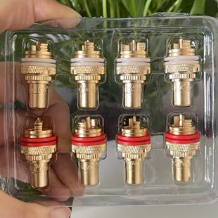 RCA莲花插座母座 视频音频信号输入输出端子 音响胆机功放接线柱