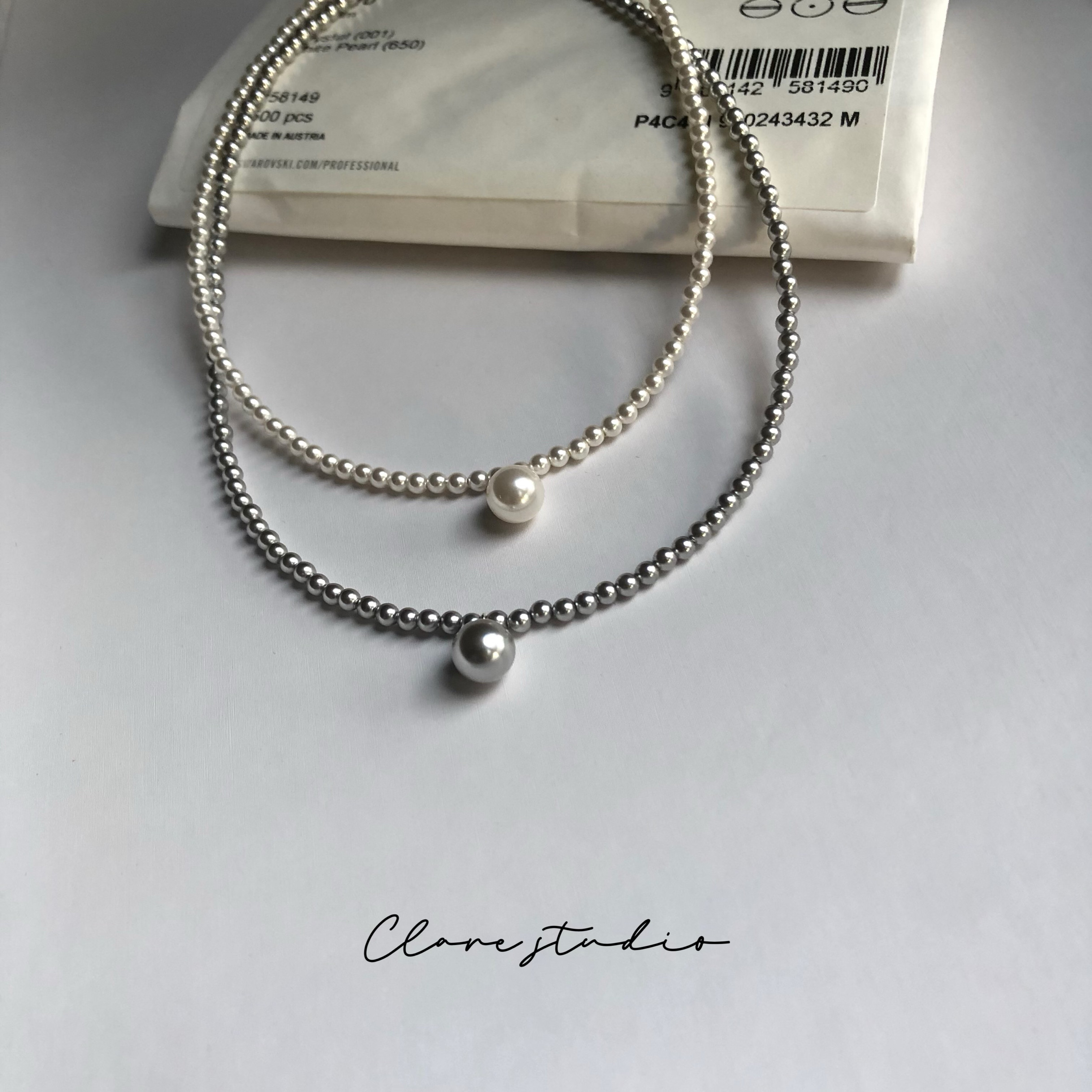 温柔高级项链施家珍珠