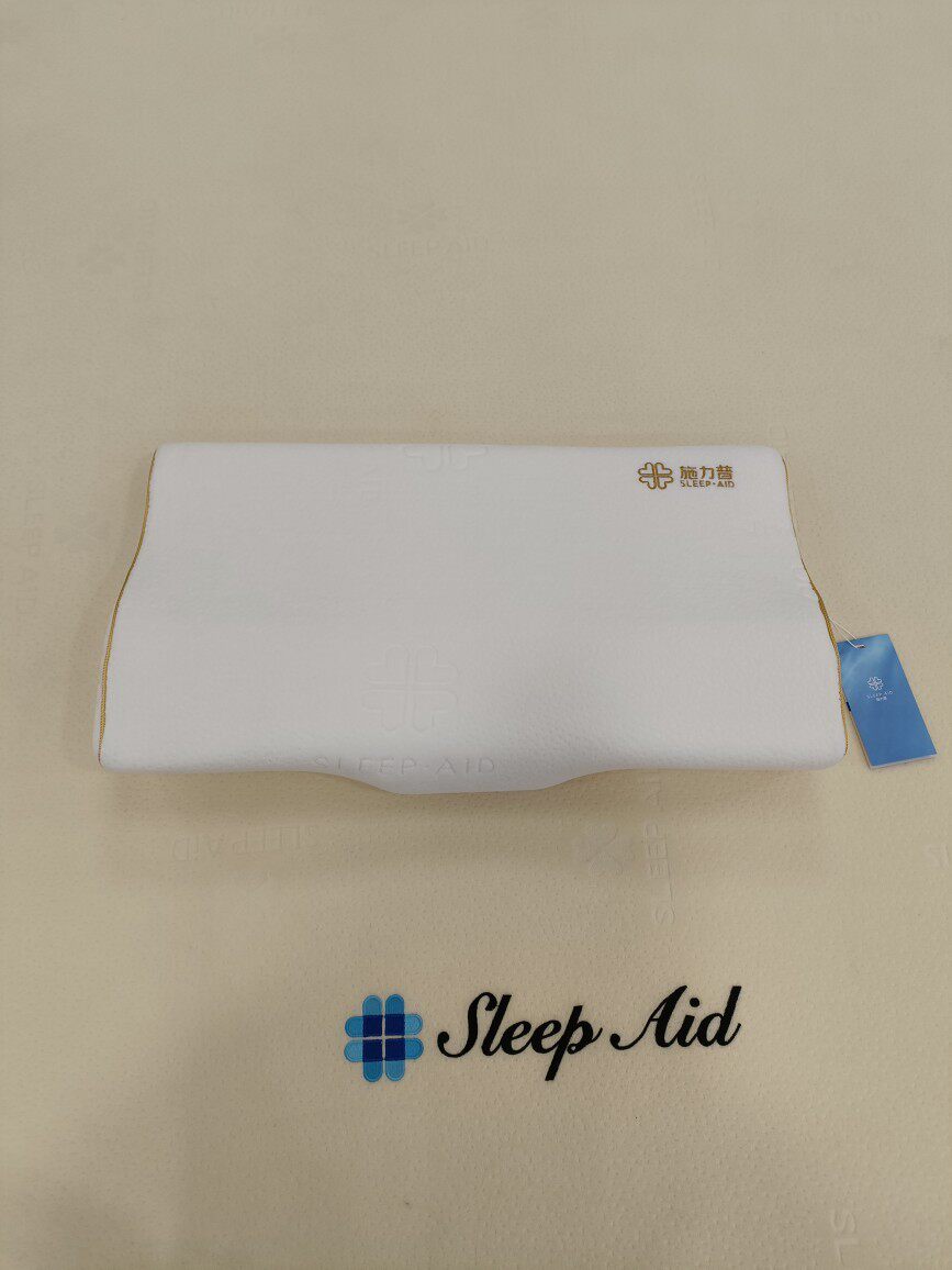 施力普专柜E311亲水棉鸭舌异形护颈枕头成人柔软舒适透气慢回弹