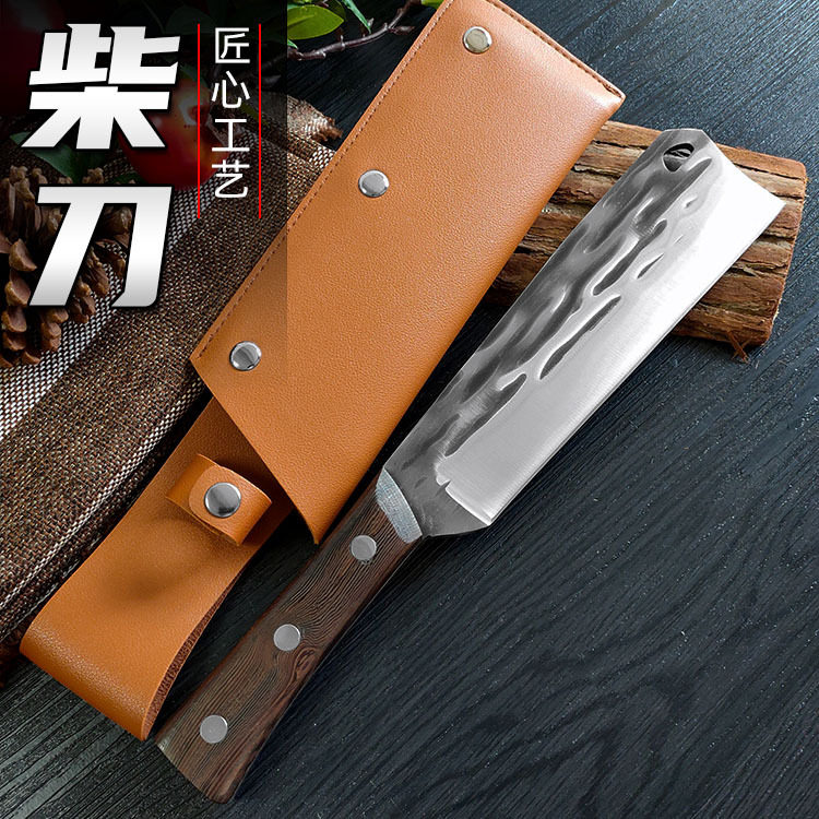 手工锻打户外随身小柴刀砍树伐竹刀劈柴刀斩树砍骨椰青开壳大砍刀