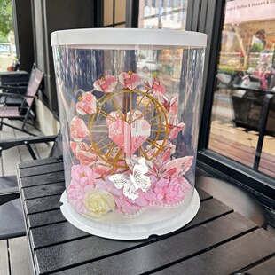 有钱花diy材料半成品包装花盒手提礼物盒人民币花束创意生日礼物