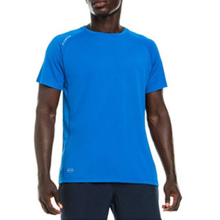 户外半袖越野跑步健身徒步宽松透气快干弹力汗衫速干衣短袖男