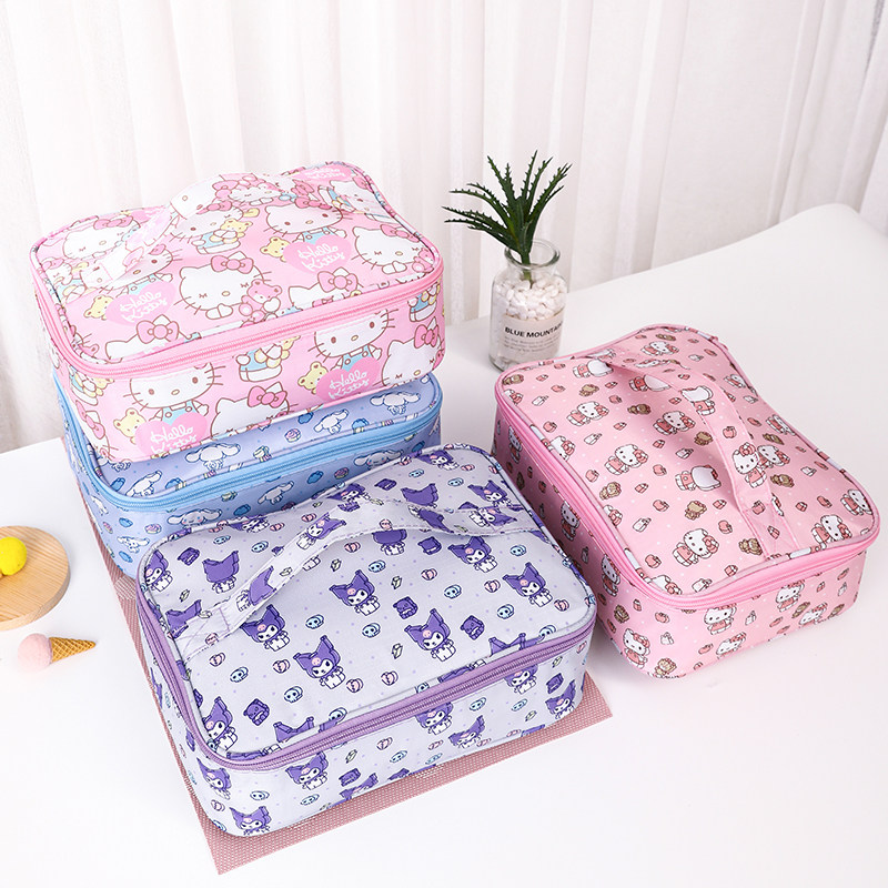 饭盒袋可爱卡通保温袋大容量加厚防水儿童便当包学生便当袋手提袋,收纳整理,饭盒袋,淘宝优惠券,粉丝福利购,淘宝优惠卷