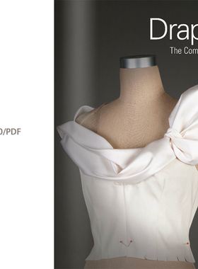 立裁服装课程褶裥服装剪裁设计 draping the complete course
