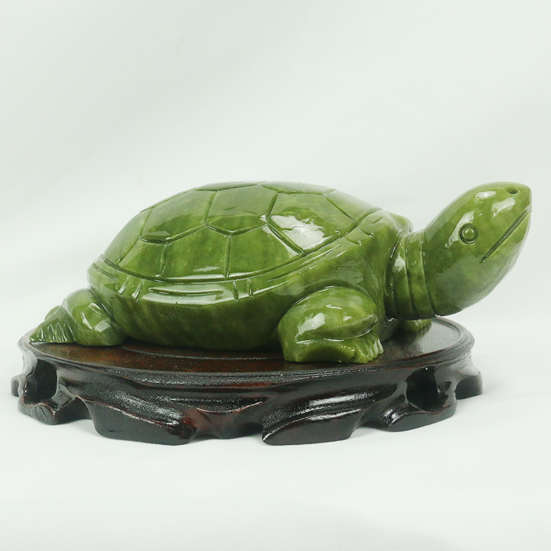 天然玉石小乌龟家居创意鱼缸玄关饰品母子龟长寿龟摆件玉雕工艺品,家居饰品,装饰摆件,淘宝优惠券,粉丝福利购,淘宝优惠卷