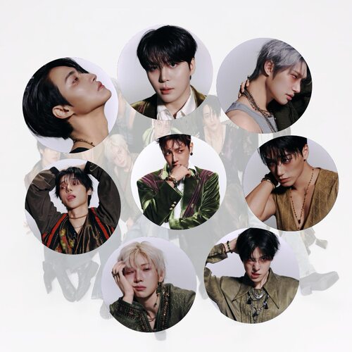 ATEEZ 2026新款专辑应媛 马口铁徽章 吧唧韩星周边礼品