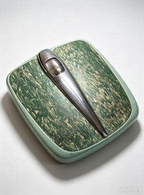 民国老物件 美国产老式机械体重秤 复古怀旧摆件 收藏装饰老磅秤