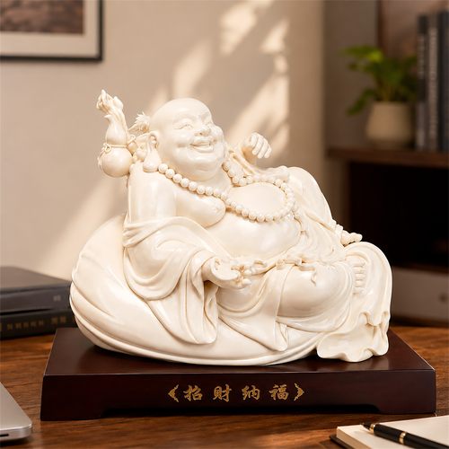 陶瓷弥勒佛佛像大肚开心笑佛