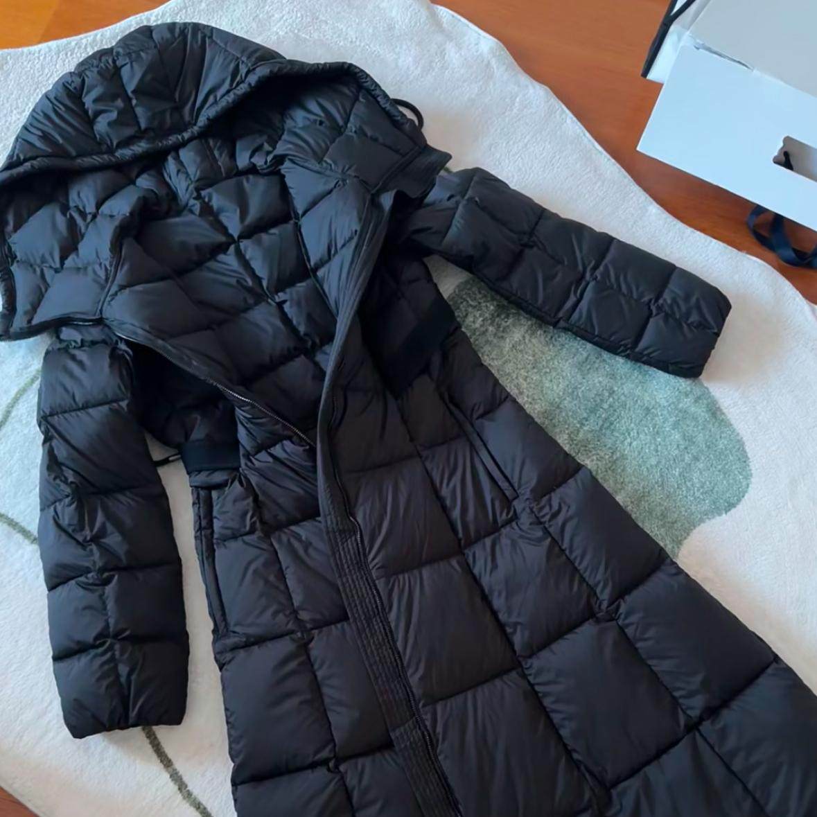 高品质同款迪S尼在逃公主长款收腰显瘦裙摆加厚羽绒服鹅绒外套冬