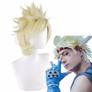 JOJO的奇妙冒险假发 西撒·安德里欧·齐贝林cosplay动漫游戏假发