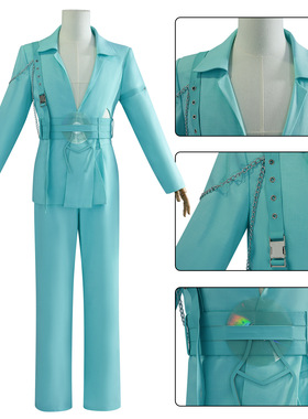 异形舞台cos服R7 luka alienstage Blink Gone蓝色舞台时装表演服