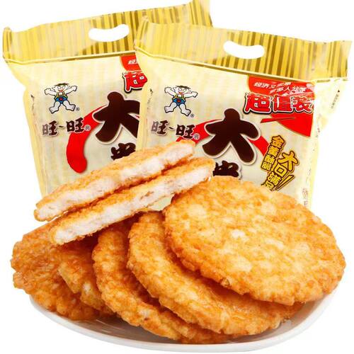 旺旺大米饼400g休闲零食