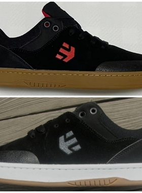 3E新款系带MARANA VULC橡胶涂层耐磨防滑减震翻毛皮3e DC滑板鞋