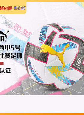西域风暴 PUMA彪马22/23西甲联赛比赛训练用球5号足球083865 01