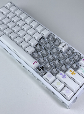 wooting克罗心键帽made68克罗心键帽磁轴键盘原厂高度键帽xvx键帽