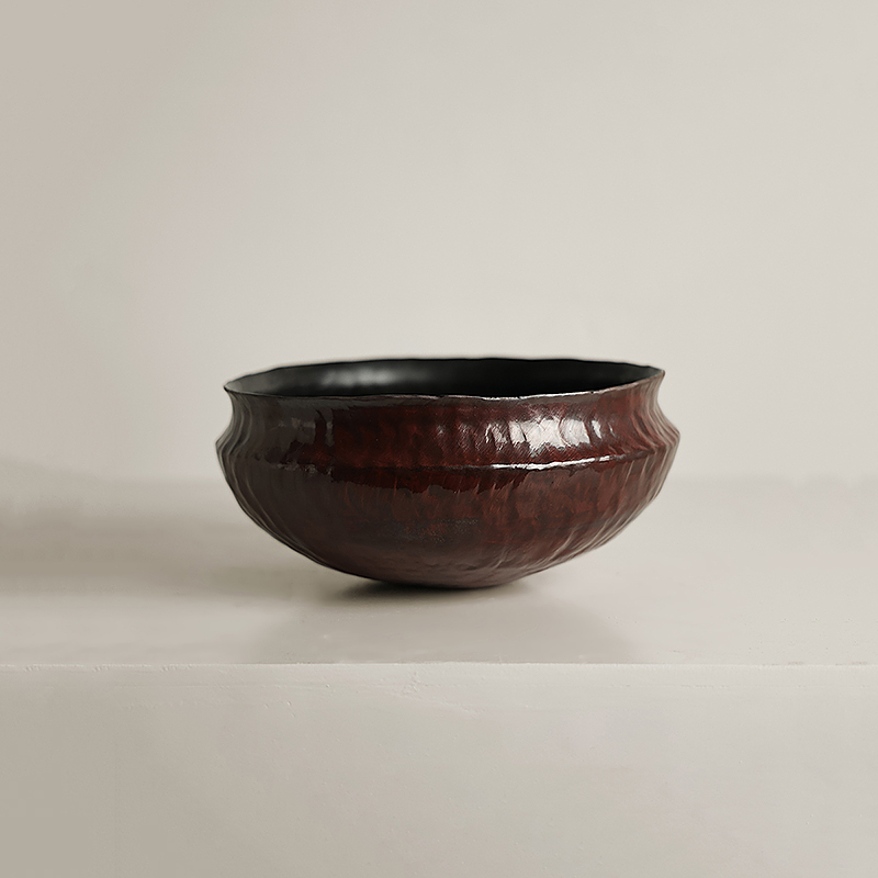 形上装饰摆件大漆果盘陶瓷花瓶