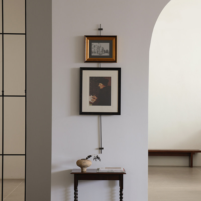 形上汉斯.荷尔拜因肖像南洋风装饰画复古金属吊杆法式墙面挂画,家居饰品,标本类装饰画,淘宝优惠券,粉丝福利购,淘宝优惠卷