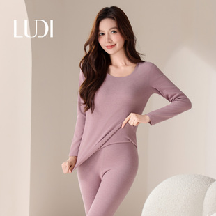 露迪尚品女士保暖套装软糯亲肤秋季新款320g-LDD257011