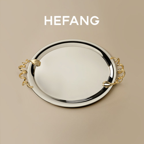 HEFANG何方珠宝卷卷餐具餐盘