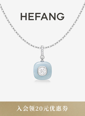 HEFANG何方珠宝半宝方糖项链