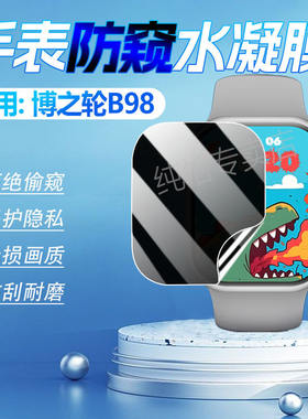 适用博之轮B98手表防窥膜