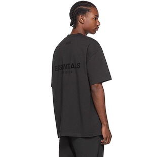 套头字母LOGO宽松休闲圆领T恤百搭 FOG短袖 官方正品 ESSENTIALS夏季