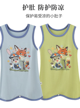她及其他儿童夏季薄款防踢睡裙