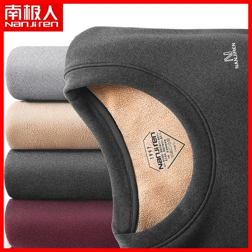 Удерживающее тепло утепленное демисезонное нижнее белье, базовый приятный телу комплект