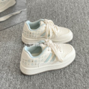 女款 百搭学生面包鞋 2025新款 子女鞋 厚底小白鞋 鲁鲁蛋韩系小众板鞋