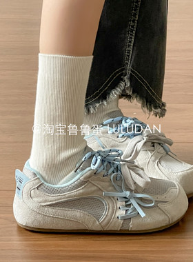 复古德训鞋夏季女鞋2026新款今年流行爆款板鞋学生百搭休闲运动鞋