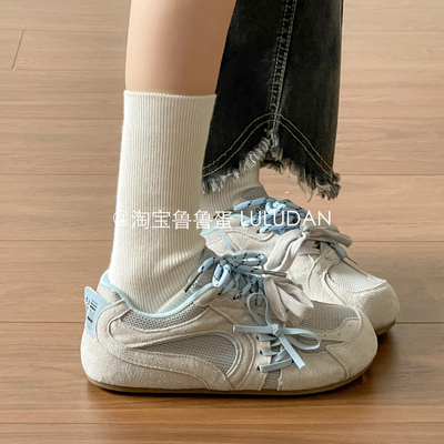 复古德训鞋春季女鞋2026新款今年流行爆款休闲鞋小众不撞款板鞋