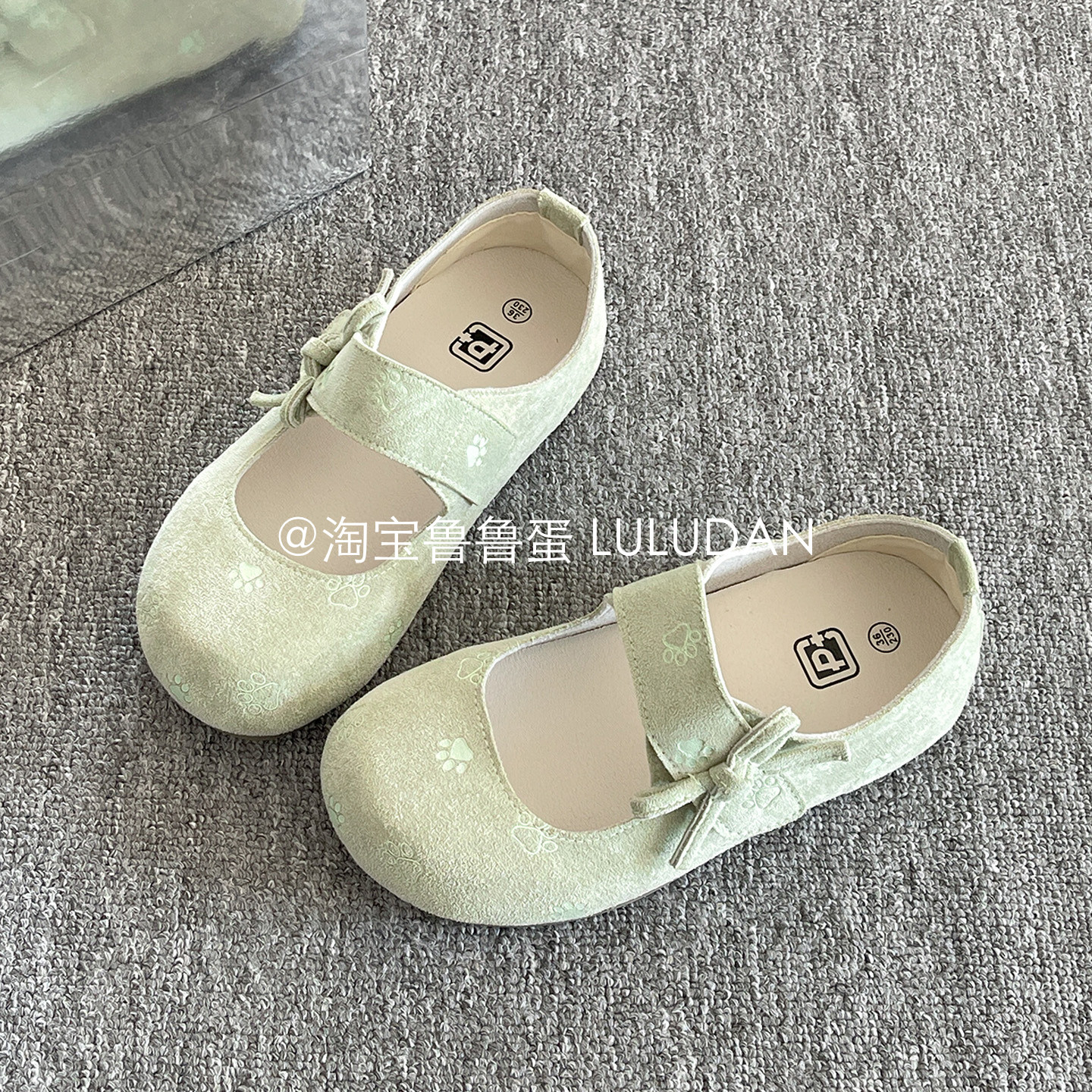 鲁鲁蛋 魔术贴勃肯鞋2026新款玛丽珍鞋子女ins潮百搭小众休闲单鞋,女鞋,勃肯鞋/软木鞋,淘宝优惠券,粉丝福利购,淘宝优惠卷