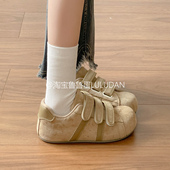 春季 复古德训鞋 女鞋 2026新款 鲁鲁蛋 博肯板鞋 百搭小白鞋 超火爆款