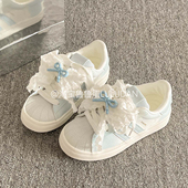 小众不撞款 厚底小白鞋 板鞋 鲁鲁蛋 女款 2026新款 配裙子百搭面包鞋