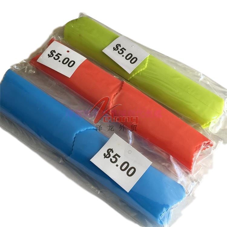 耐高温环保食品硅胶隔热把手套锅铲把手隔热套管DIY各种尺寸把手图片