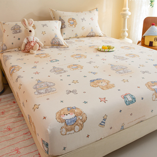 定做订制加厚全棉纯棉磨毛床笠榻榻米床罩套包90*120*135*190*220