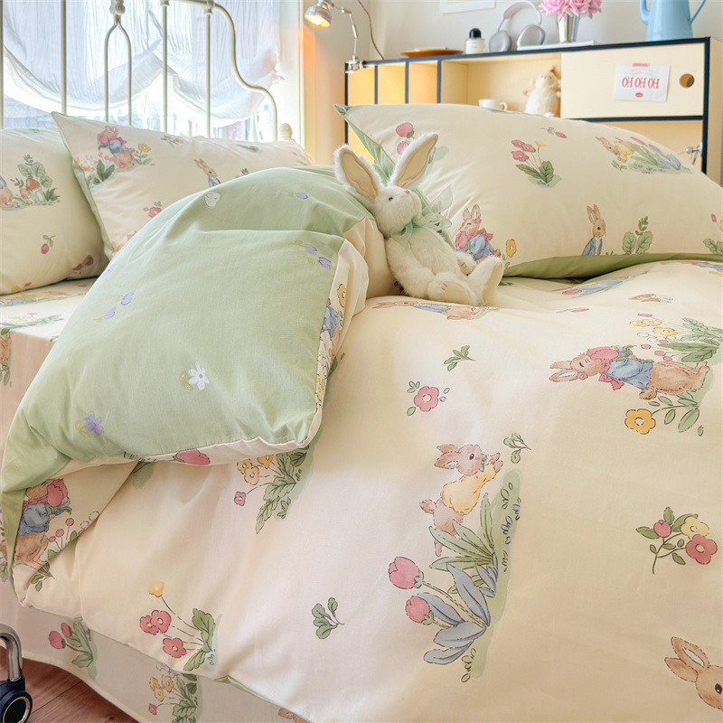 定做订制榻榻米床包卡通风四件套