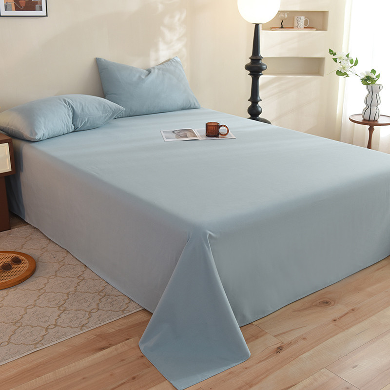 订制A类全棉纯棉加厚磨毛床单