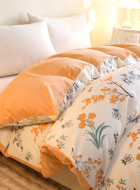 定做订制全棉加厚磨毛被套单件纯棉被罩儿童卡通150×215cm定制